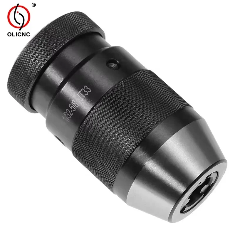 Machine Tools High Quality 1-16mm B16 Taper-fitting Keyless Drill Chuck for CNC
Machine Tools High Quality 1-16mm B16 Taper-fitting Keyless Drill Chuck for CNC
