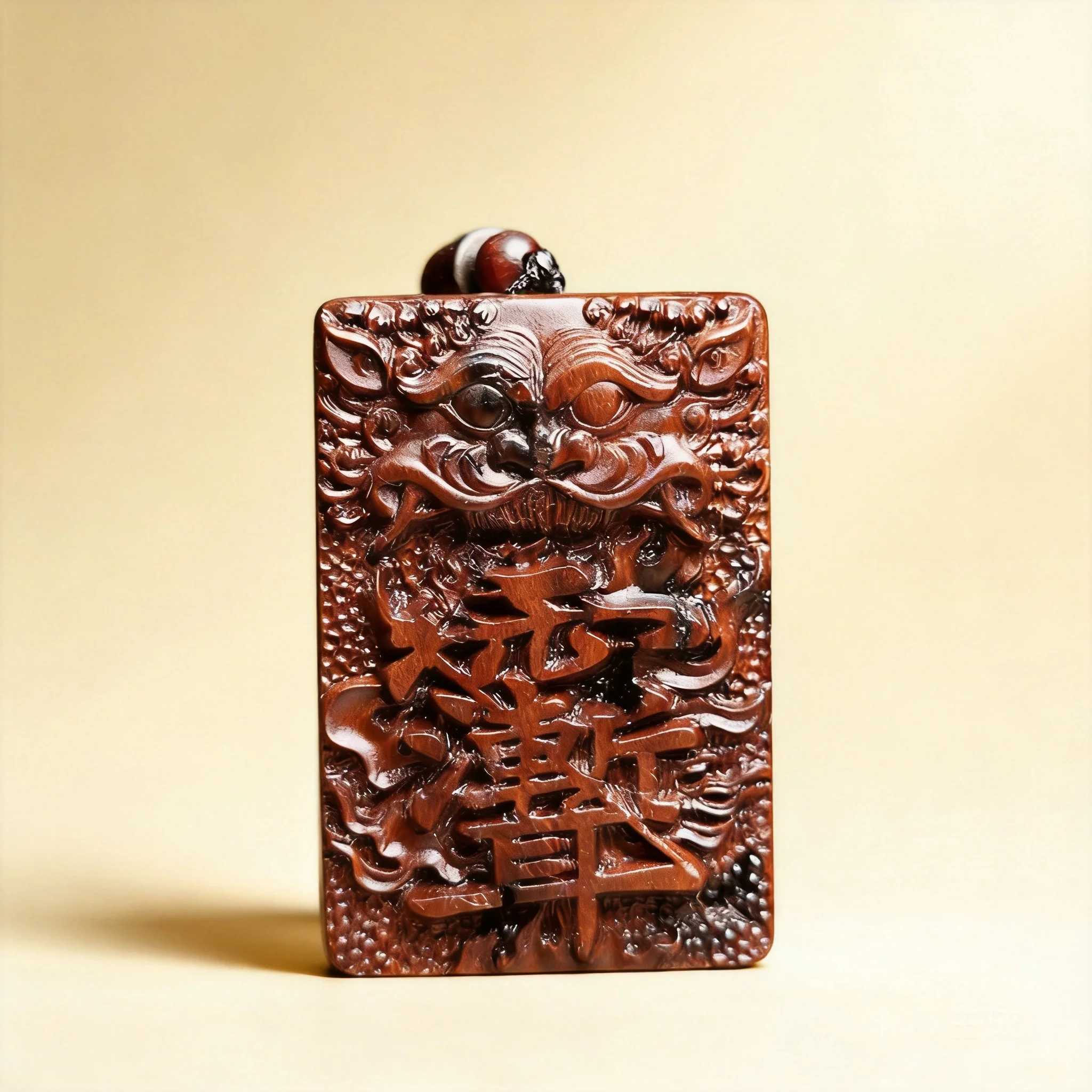 Chinese Traditional Auspicious Natural Thunder Struck Jujube Wood Carved Tiger Head Ziwei Worry Free Amulet Pendant Blessing For
Chinese Traditional Auspicious Natural Thunder Struck Jujube Wood Carved Tiger Head Ziwei Worry Free Amulet Pendant Blessing For