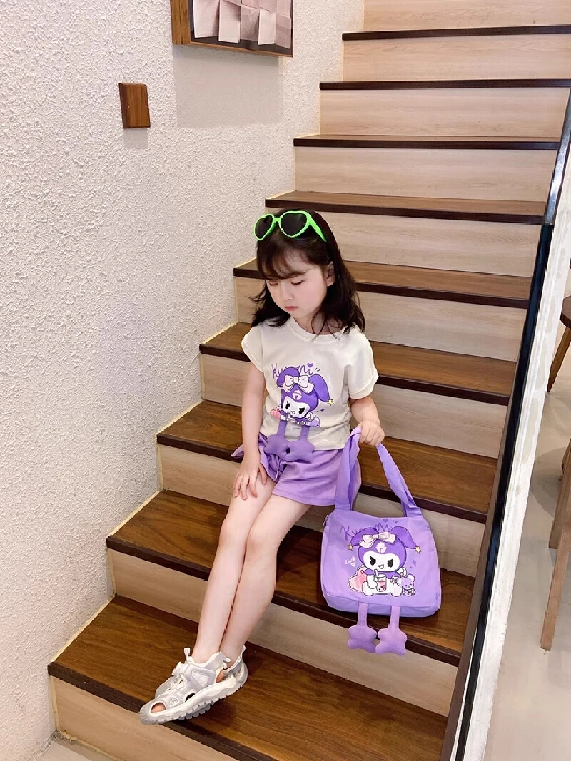 Cute Cartoon Anime Peripheral Girls Summer New Sports Set, Cute Kuromi Cartoon Doll Fashion Accessories Summer Outfit Gift
Cute Cartoon Anime Peripheral Girls Summer New Sports Set, Cute Kuromi Cartoon Doll Fashion Accessories Summer Outfit Gift