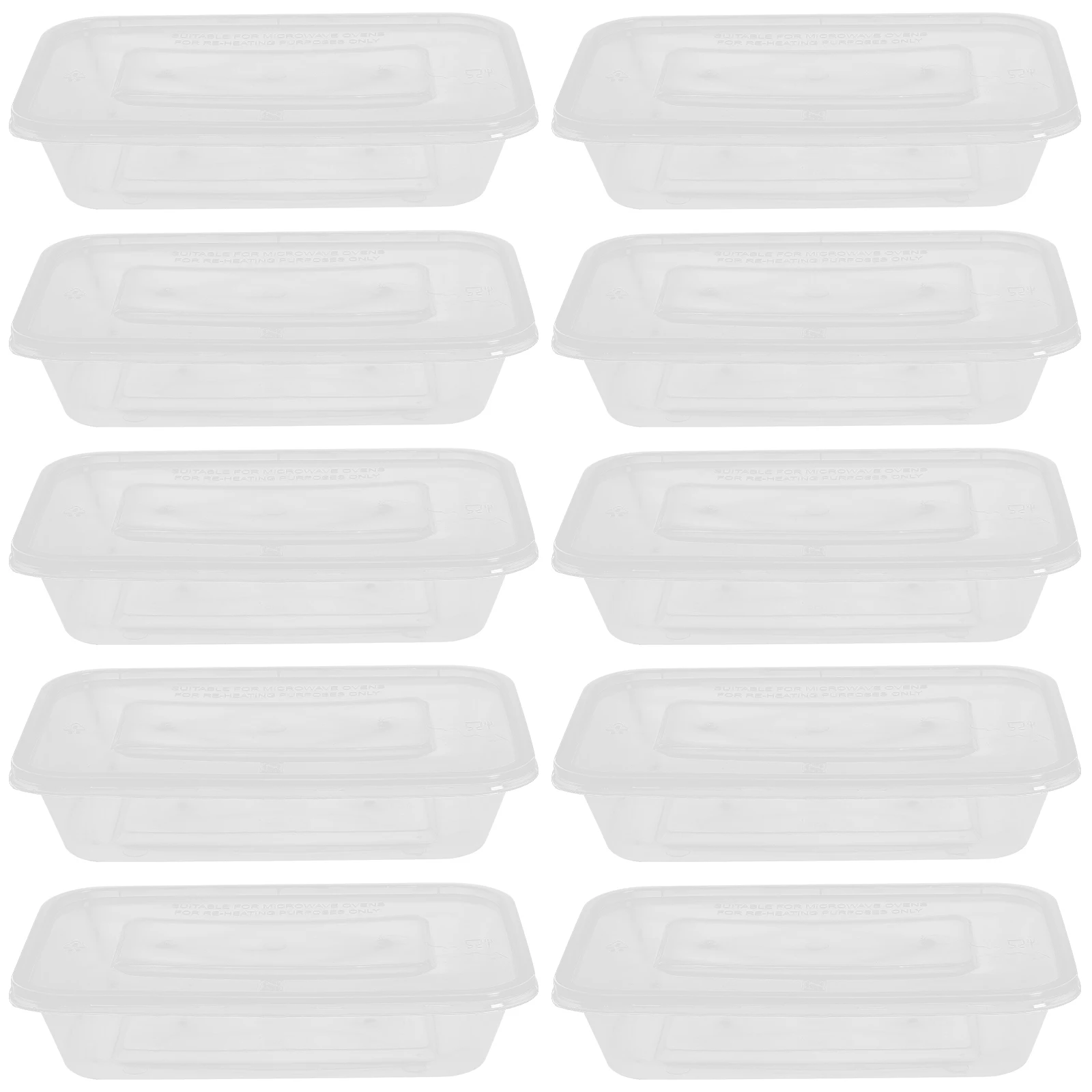 25pcs Microwave Safe Containers 500ml Transparent Boxes Lids Reusable Bento for Kitchen Bar Picnic Travel Work
25pcs Microwave Safe Containers 500ml Transparent Boxes Lids Reusable Bento for Kitchen Bar Picnic Travel Work