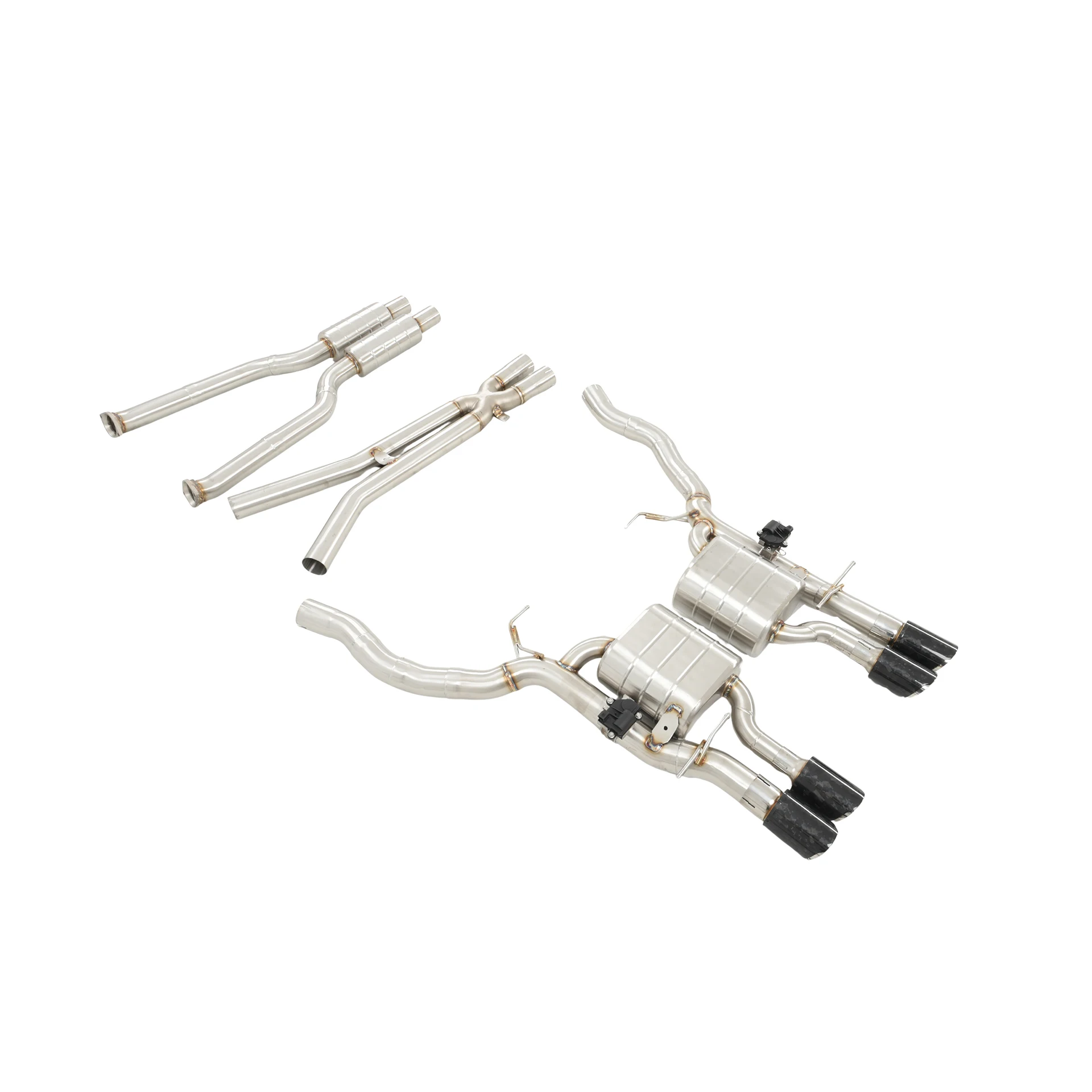 YT High - Performance Stainless Steel Catback Valvetronic Exhaust System for BMW M6
YT High - Performance Stainless Steel Catback Valvetronic Exhaust System for BMW M6
