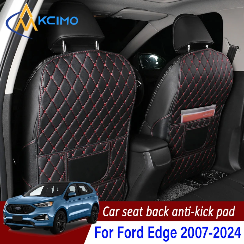 For Ford Edge 2007-2024 PU Leather Car Anti-Kick Pad Seat Back Protector Cover Back Seat Organizer with Storage Pocket
For Ford Edge 2007-2024 PU Leather Car Anti-Kick Pad Seat Back Protector Cover Back Seat Organizer with Storage Pocket