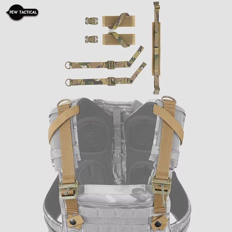 Соединительные аксессуары PEW TACTICAL для быстросъемных патчей для крепления рюкзака AVS1000 к жилету CP, JPC, SPC
Соединительные аксессуары PEW TACTICAL для быстросъемных патчей для крепления рюкзака AVS1000 к жилету CP, JPC, SPC