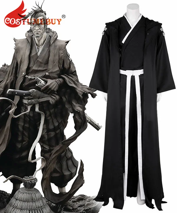 Ronin Cosplay Costume Black Kimono Robe Uniform Costume Adult Men Halloween Carnival Outfits
Ronin Cosplay Costume Black Kimono Robe Uniform Costume Adult Men Halloween Carnival Outfits