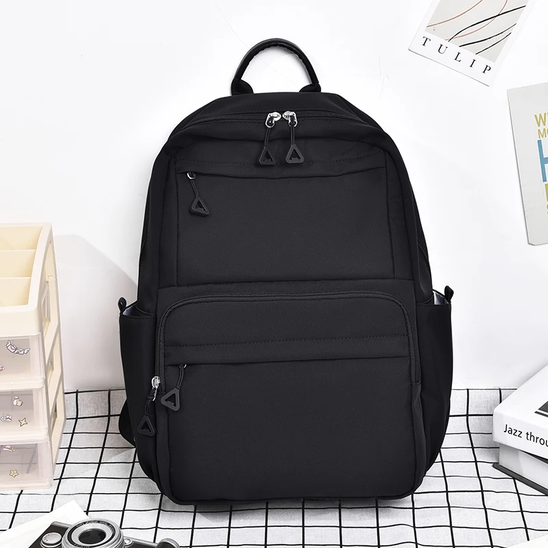 Large Capacity Backpack,Solid Color Fashion Casual Laptop Backpack with Adjustable Shoulder Straps,Suitable for School,Commuting
Large Capacity Backpack,Solid Color Fashion Casual Laptop Backpack with Adjustable Shoulder Straps,Suitable for School,Commuting