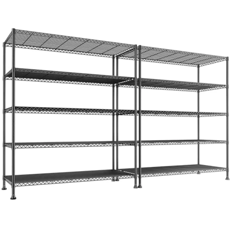 45.5''W Storage Shelves Wire Shelving, 5Tier Pantry Shelves for Storage Rack,Adjustable Metal Shelving for Pantry Steel Shelving
45.5''W Storage Shelves Wire Shelving, 5Tier Pantry Shelves for Storage Rack,Adjustable Metal Shelving for Pantry Steel Shelving