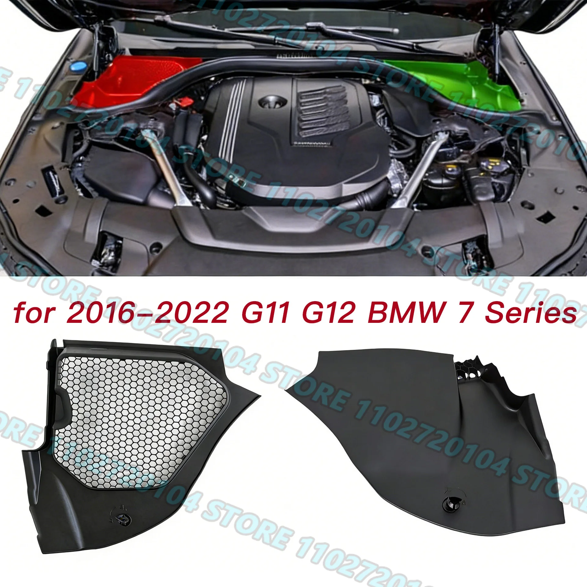 for 2016-2022 BMW 7 Series G11 G12 740 745 750 760 Windshield Wiper Window Cowl Panel Grille 51717357239 51717357240
for 2016-2022 BMW 7 Series G11 G12 740 745 750 760 Windshield Wiper Window Cowl Panel Grille 51717357239 51717357240