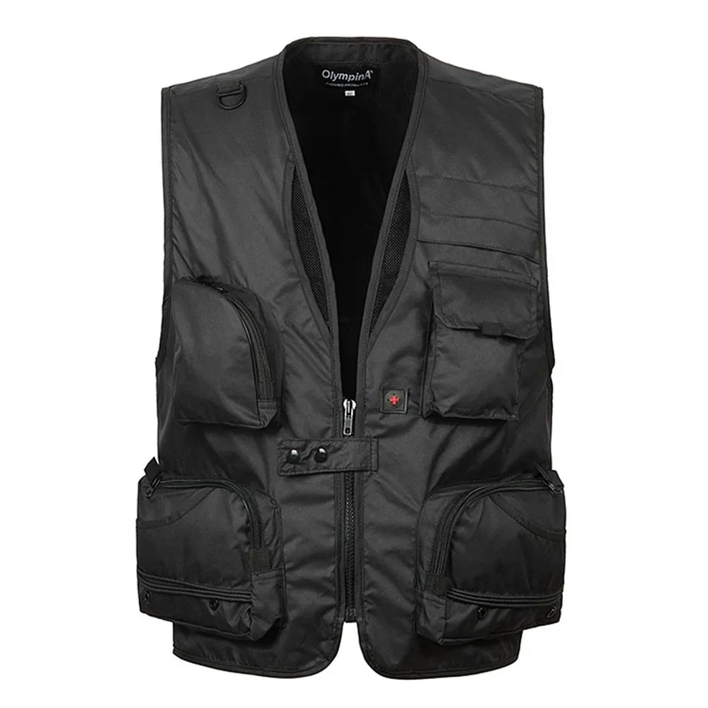 Мужской повседневный дышащий жилет для фотографа с множеством карманов, мужской мешковатый жилет 5XL, летняя мешковатая куртка без рукавов
Мужской повседневный дышащий жилет для фотографа с множеством карманов, мужской мешковатый жилет 5XL, летняя мешковатая куртка без рукавов