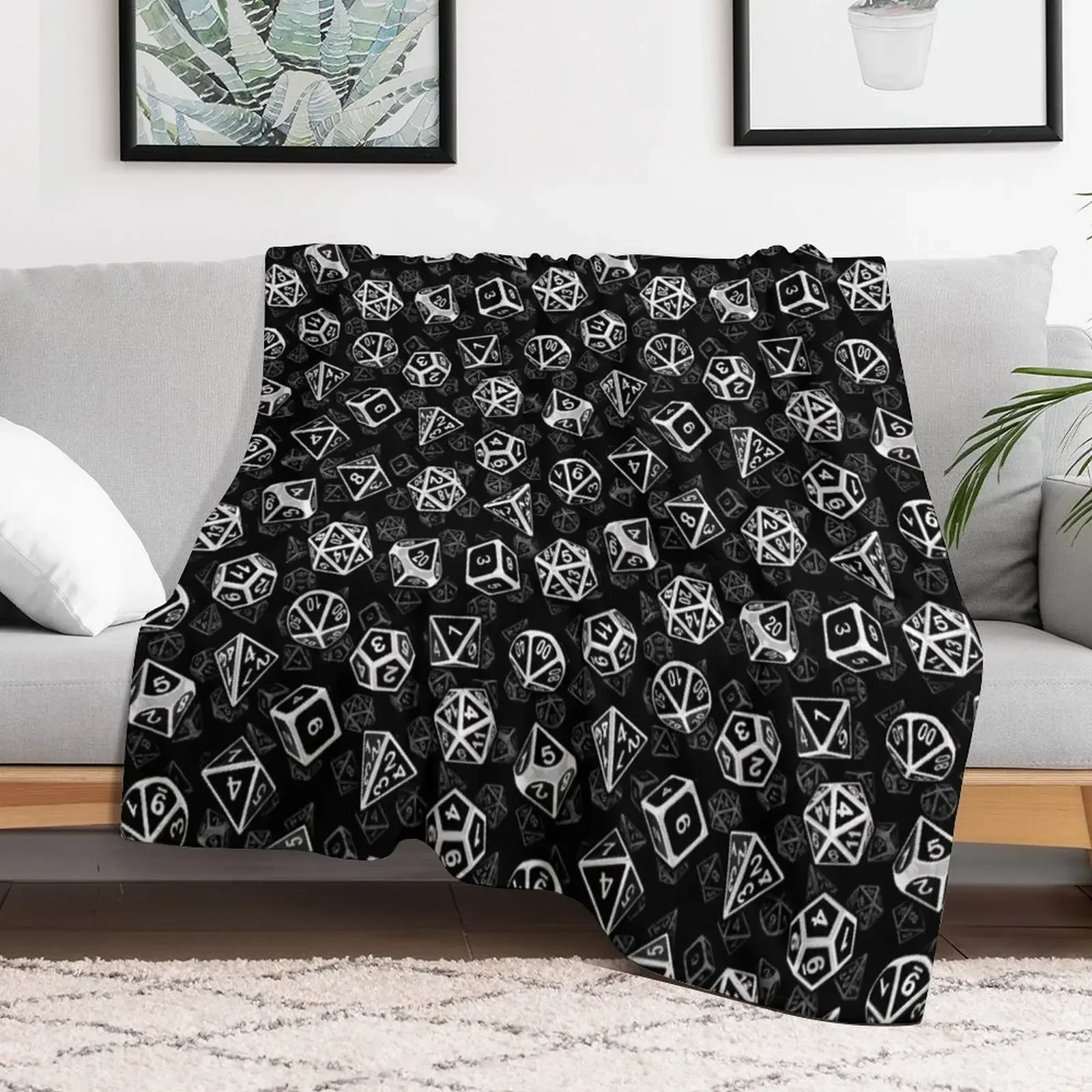 D20 Dice Set Pattern (White) Throw Blanket Kid'S blankets and throws blankets ands Blankets
D20 Dice Set Pattern (White) Throw Blanket Kid'S blankets and throws blankets ands Blankets