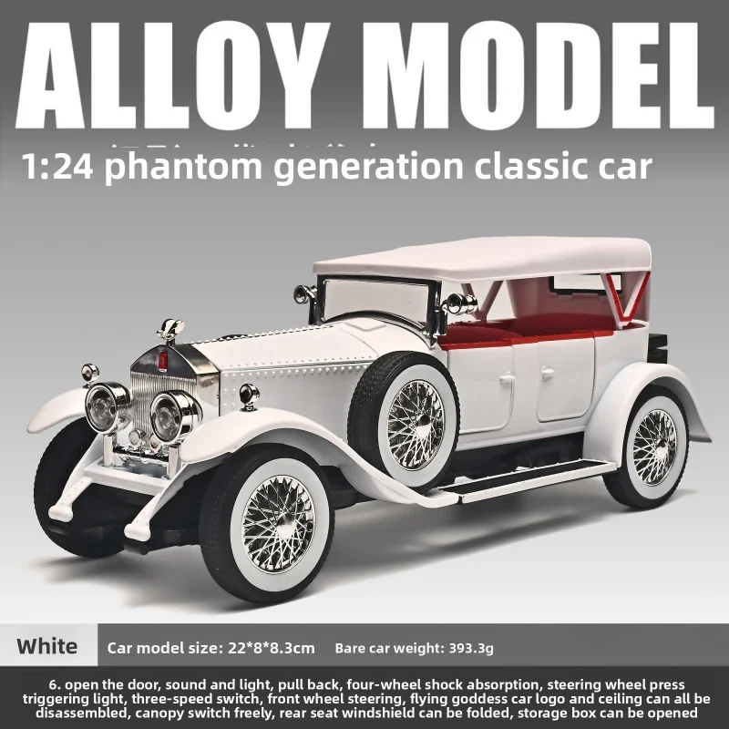 Simulation Vintage Car Alloy Car Model Toys Collection Ornaments Sound Light Pull Back Boy Gift Sound Light Miniature
Simulation Vintage Car Alloy Car Model Toys Collection Ornaments Sound Light Pull Back Boy Gift Sound Light Miniature