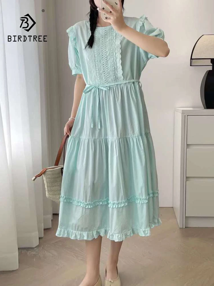 New 2025 Summer Cotton Short Sleeve Dresses, Women O Neck Embroidery Ruffles, Mori Girl Sweet Casual Loose Doll Dress D56958CC
New 2025 Summer Cotton Short Sleeve Dresses, Women O Neck Embroidery Ruffles, Mori Girl Sweet Casual Loose Doll Dress D56958CC