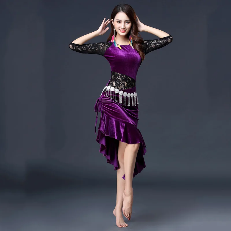 Belly Dance Costume Women Suit Practice Clothes For Beginners Sexy Mid-sleeve Gold Velvet Dance Dress Stage Performance Clothes
Belly Dance Costume Women Suit Practice Clothes For Beginners Sexy Mid-sleeve Gold Velvet Dance Dress Stage Performance Clothes