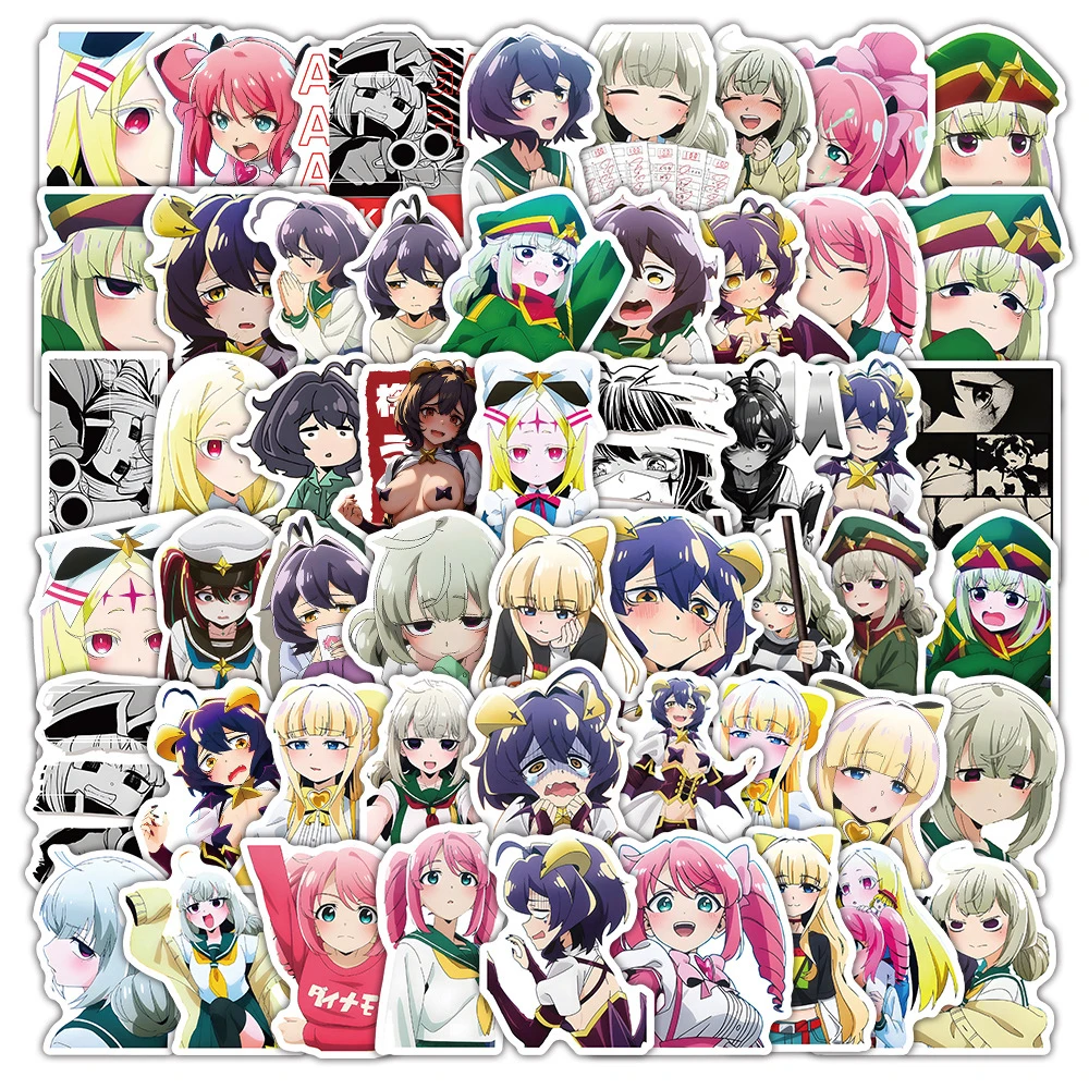 10/30/53pcs Cute Gushing Over Magical Girls Anime Stickers Kawaii Girls Cartoon Sticker for Guitar Phone Skateboard PVC Sticker
10/30/53pcs Cute Gushing Over Magical Girls Anime Stickers Kawaii Girls Cartoon Sticker for Guitar Phone Skateboard PVC Sticker