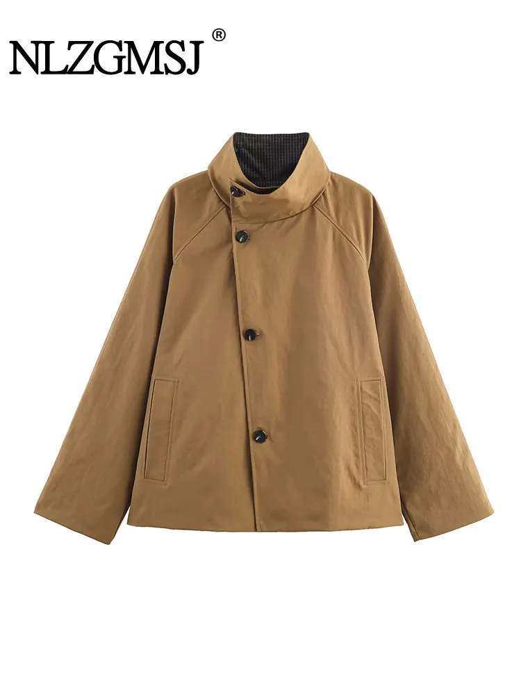 NLZGMSJ женская осенняя куртка модное двустороннее пальто женские уличные куртки с длинными рукавами для женщин повседневная новая верхняя одежда
NLZGMSJ женская осенняя куртка модное двустороннее пальто женские уличные куртки с длинными рукавами для женщин повседневная новая верхняя одежда