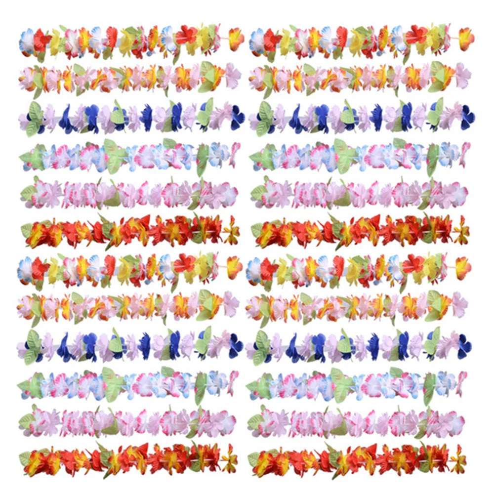 24pcs Flower Garlands Set Lightweight Hawaiian Party Decor Artificial Flowers For Festival Beach Gathering Tropical
24pcs Flower Garlands Set Lightweight Hawaiian Party Decor Artificial Flowers For Festival Beach Gathering Tropical
