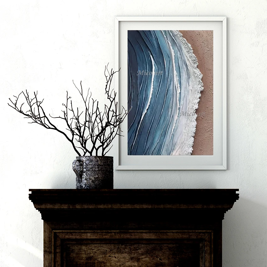 Натуральная пейзажная живопись, офисные произведения искусства, безрамная оптовая продажа, дешевая картина на холсте, 100% ручная роспись, абстрактная морская волна, художественная стена
Натуральная пейзажная живопись, офисные произведения искусства, безрамная оптовая продажа, дешевая картина на холсте, 100% ручная роспись, абстрактная морская волна, художественная стена