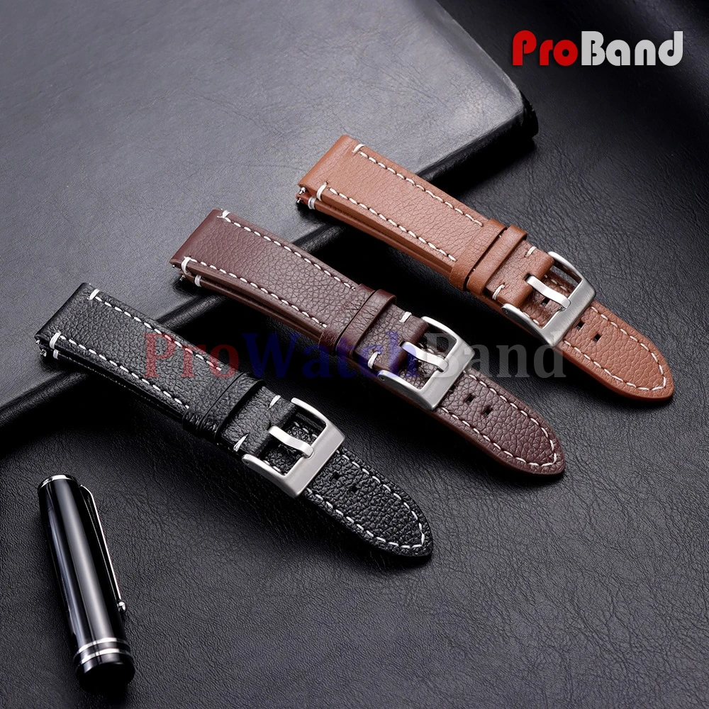 18mm 19mm 20mm 21mm 22mm 24mm Vintage Brown Black Strap Universal Smart Watch Band Stitching Bracelet Men Women Sport Wristbelts
18mm 19mm 20mm 21mm 22mm 24mm Vintage Brown Black Strap Universal Smart Watch Band Stitching Bracelet Men Women Sport Wristbelts