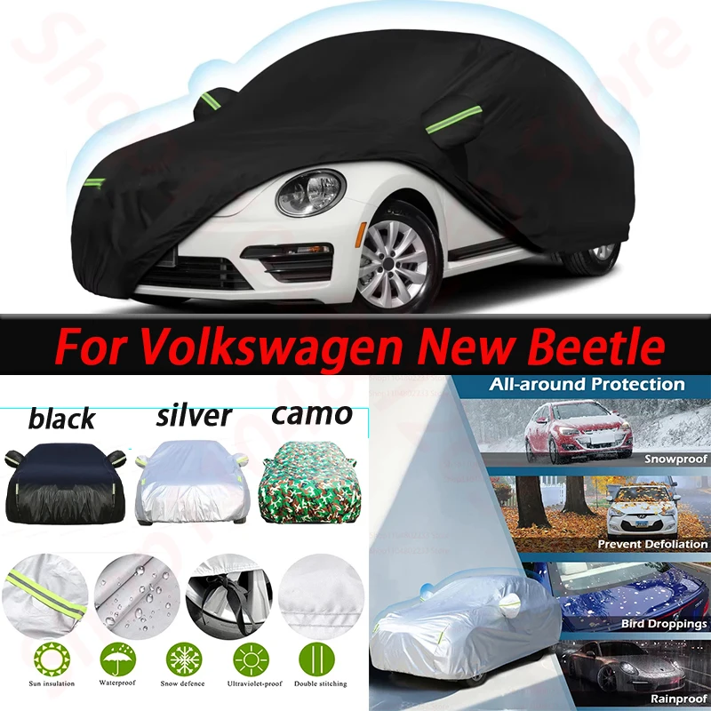For 1998-2022 Volkswagen New Beetle Outdoor Waterproof Full Car Covers All Weather Heavy Duty Protection
For 1998-2022 Volkswagen New Beetle Outdoor Waterproof Full Car Covers All Weather Heavy Duty Protection