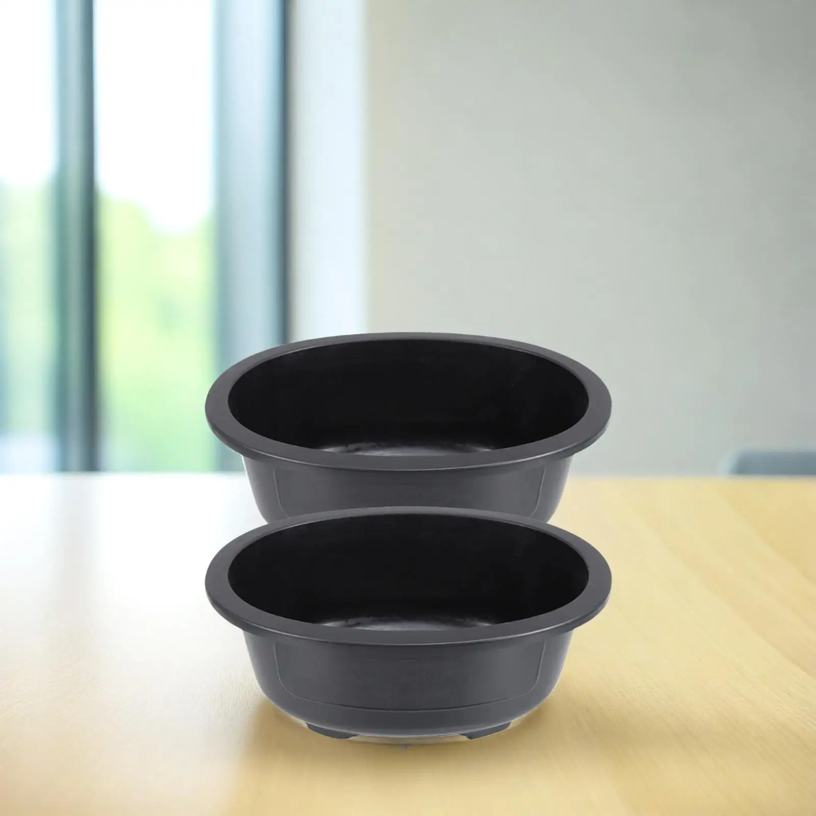 2Pcs Large Flower Pot Bonsai Planter Square Cultivation Plastic Pot for Balcony Window Decorative Plant Container
2Pcs Large Flower Pot Bonsai Planter Square Cultivation Plastic Pot for Balcony Window Decorative Plant Container