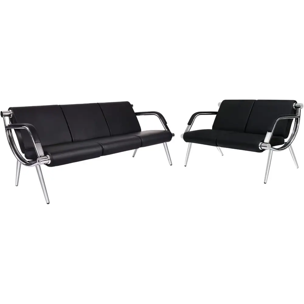 5-Seat Waiting Room Chairs - Office Reception Chair with Armrest for Airport, Hospital, and Bank (Black PU)
5-Seat Waiting Room Chairs - Office Reception Chair with Armrest for Airport, Hospital, and Bank (Black PU)