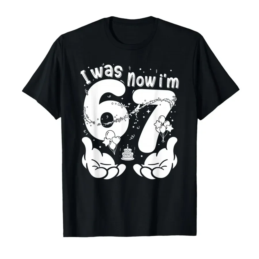 Funny I was 6 Now I'm 7 Seven Year Old Birthday 67 Meme Bday T-shirt For Men Women 100% Cotton T Shirts Short Sleeve Tops 0413-3
Funny I was 6 Now I'm 7 Seven Year Old Birthday 67 Meme Bday T-shirt For Men Women 100% Cotton T Shirts Short Sleeve Tops 0413-3