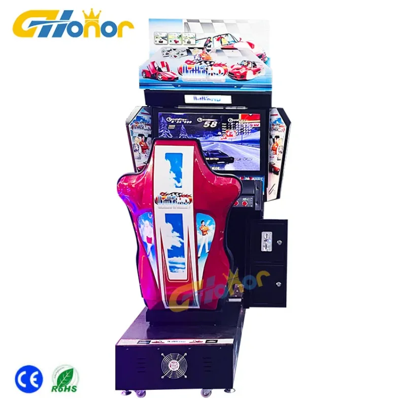Popular Coin-opertaed Machine Single Outrun Racing Game Machine Arcade Video Racing Car Simulator Game For Kids And Adults
Popular Coin-opertaed Machine Single Outrun Racing Game Machine Arcade Video Racing Car Simulator Game For Kids And Adults