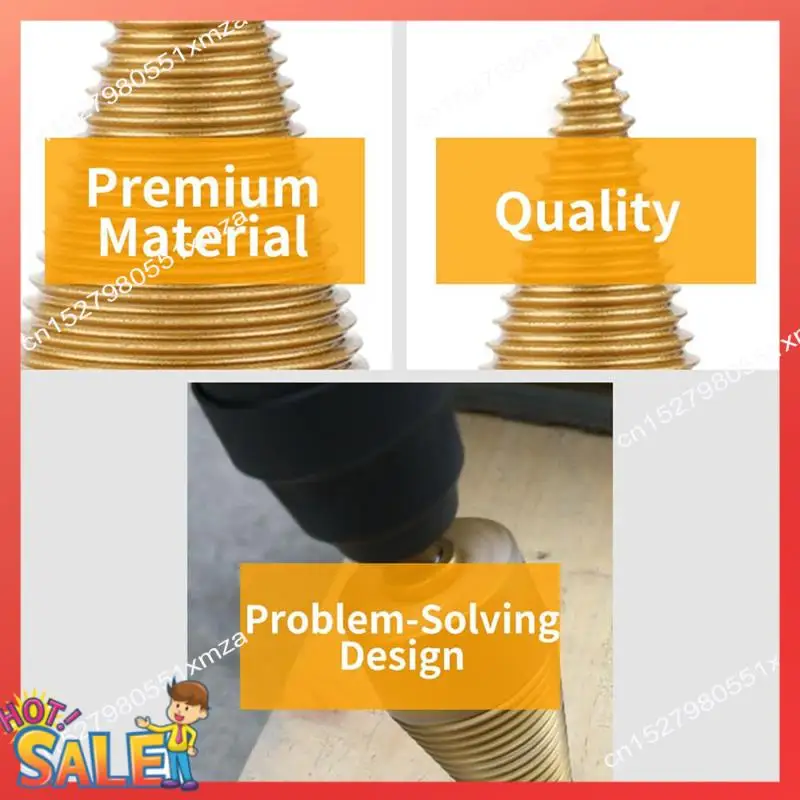 ABCL 5Pcs Drill Bit Removable Cones Kindling Wood Splitting Logs Bits Heavy Duty Electric Drills Easy Install (32Mm/1.26Inch)
ABCL 5Pcs Drill Bit Removable Cones Kindling Wood Splitting Logs Bits Heavy Duty Electric Drills Easy Install (32Mm/1.26Inch)