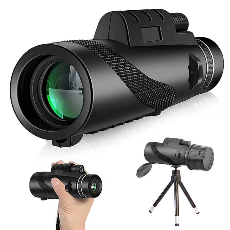 Premium 80X100 Monocular Mobile Telescope With Smartphone Adapter And Tripod For Outdoor Activities Like Hunting Bird Watching
Premium 80X100 Monocular Mobile Telescope With Smartphone Adapter And Tripod For Outdoor Activities Like Hunting Bird Watching