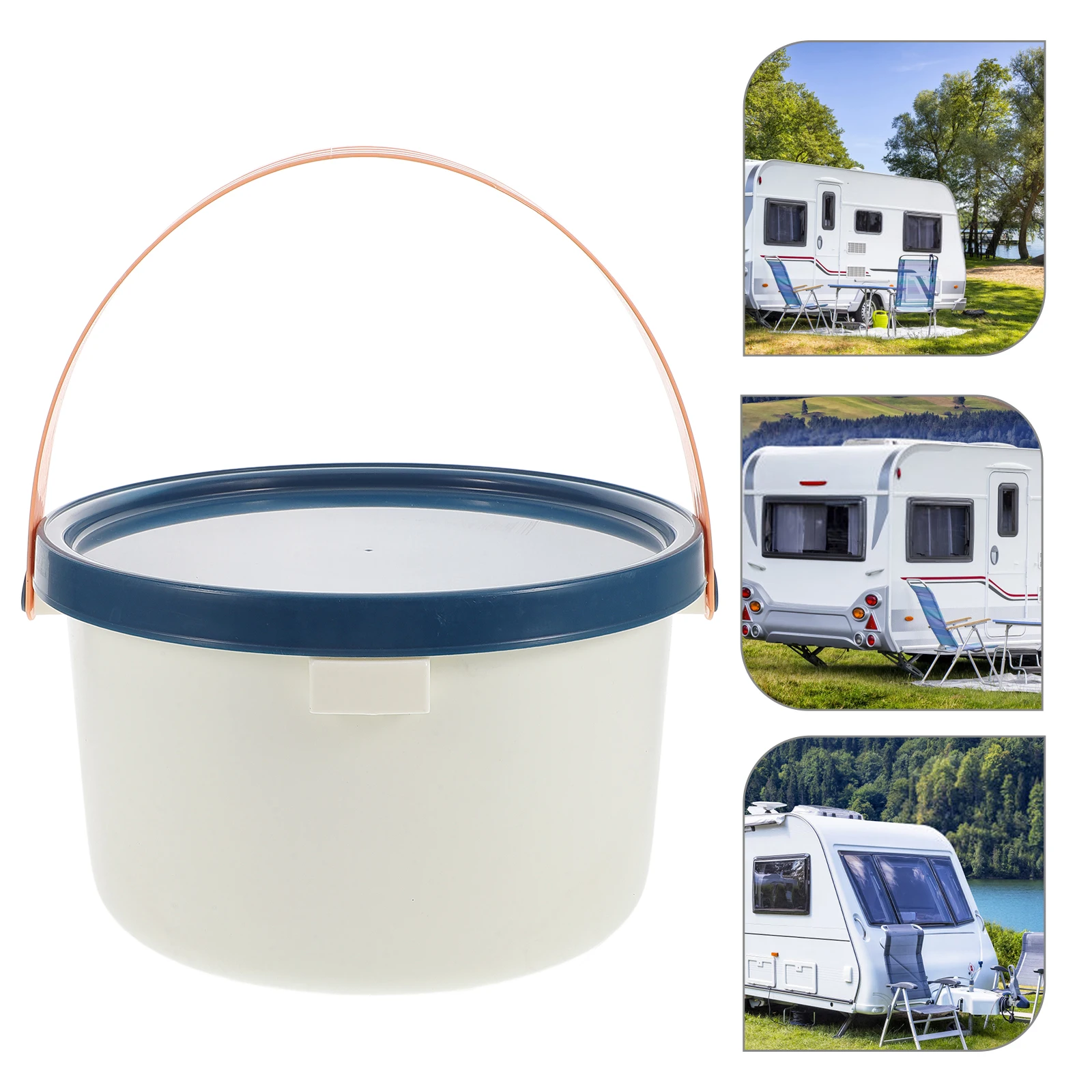 Portable Small Bucket with Lid for Water Storage Leakproof Durable Plastic Buckets Home RV Travel Cleaning Fishing Food
Portable Small Bucket with Lid for Water Storage Leakproof Durable Plastic Buckets Home RV Travel Cleaning Fishing Food