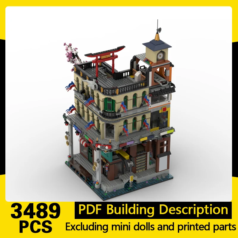 Popular Anime Model MOC Building Bricks City Shopping Center Modular Technology Gifts Holiday Assemble Children Toys Suit
Popular Anime Model MOC Building Bricks City Shopping Center Modular Technology Gifts Holiday Assemble Children Toys Suit