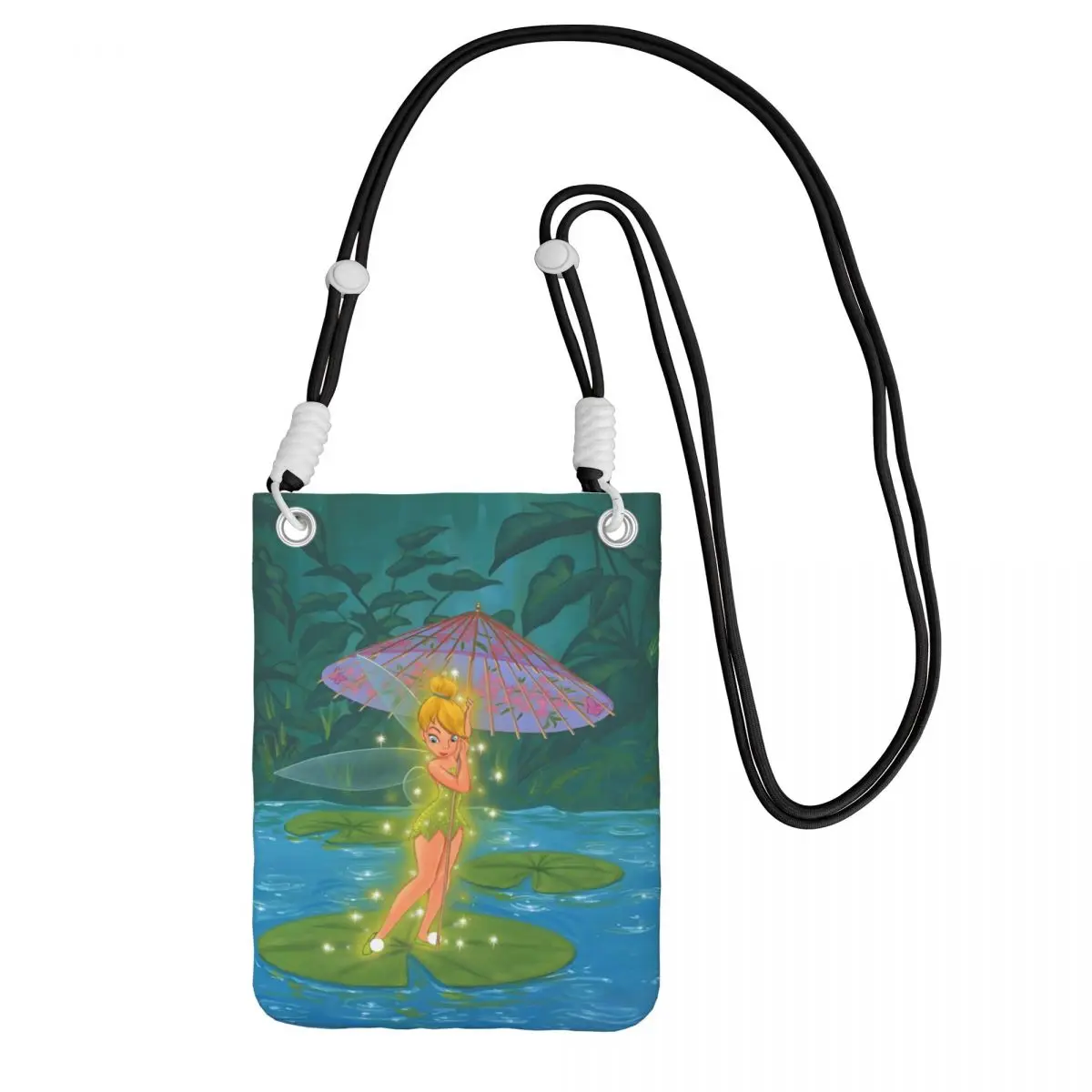 Custom Fashion Tinker Bell Mobile Phone Bag Women Men Fairy Shoulder Crossbody Bag For Travel Detachable Shoulder Strap
Custom Fashion Tinker Bell Mobile Phone Bag Women Men Fairy Shoulder Crossbody Bag For Travel Detachable Shoulder Strap