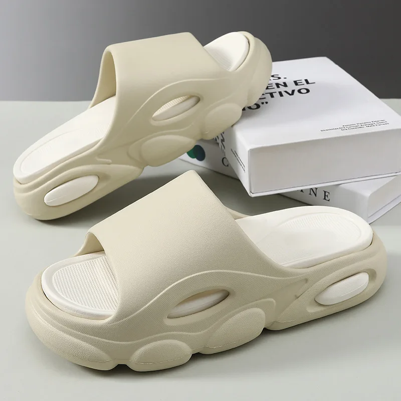 Men Summer Outdoor Platform Lightweight Slippers EVA Non-slip Soft Thick Sole Beach Sandals Men Flats Slides Shoes Flip Flops
Men Summer Outdoor Platform Lightweight Slippers EVA Non-slip Soft Thick Sole Beach Sandals Men Flats Slides Shoes Flip Flops