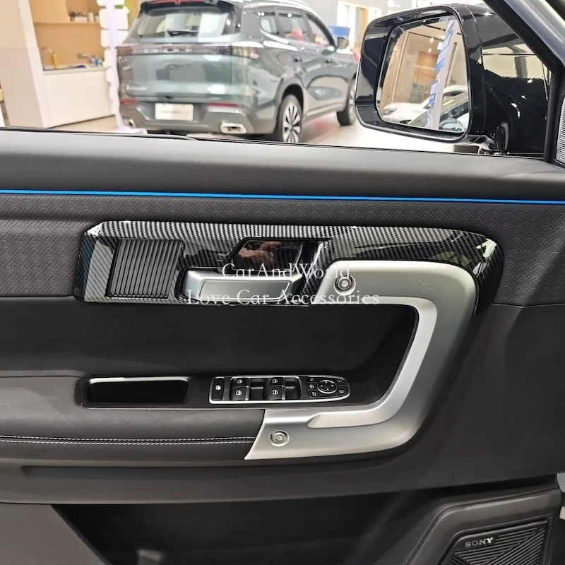 ABS Carbon Fiber Interior Door Handle Bowl Frame Protector Cover Trims Car Accessories For Chery JAECOO J7 2024 2025 2026
ABS Carbon Fiber Interior Door Handle Bowl Frame Protector Cover Trims Car Accessories For Chery JAECOO J7 2024 2025 2026