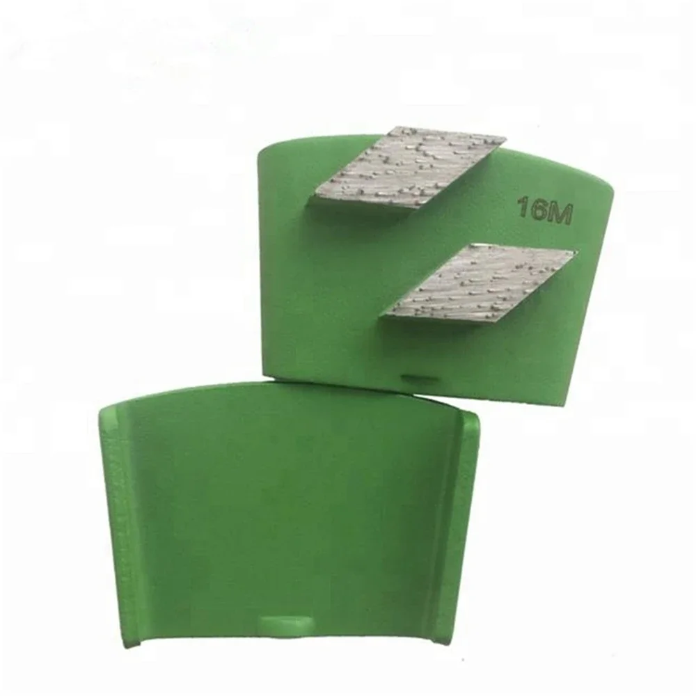 EZ Diamond Segments with Metal Bond for Concrete Grinding - Top Quality Floor Grinder with Two Rhombus Bars - Pack of 12
EZ Diamond Segments with Metal Bond for Concrete Grinding - Top Quality Floor Grinder with Two Rhombus Bars - Pack of 12