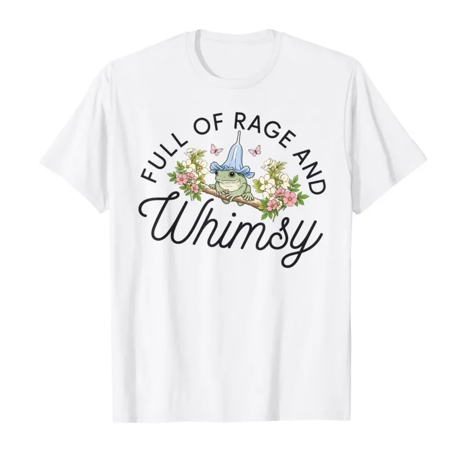 Full of Rage and Whimsy Funny Frog Meme T-shirt For Men Women 100% Cotton T Shirts Short Sleeve Tops 0420-1
Full of Rage and Whimsy Funny Frog Meme T-shirt For Men Women 100% Cotton T Shirts Short Sleeve Tops 0420-1