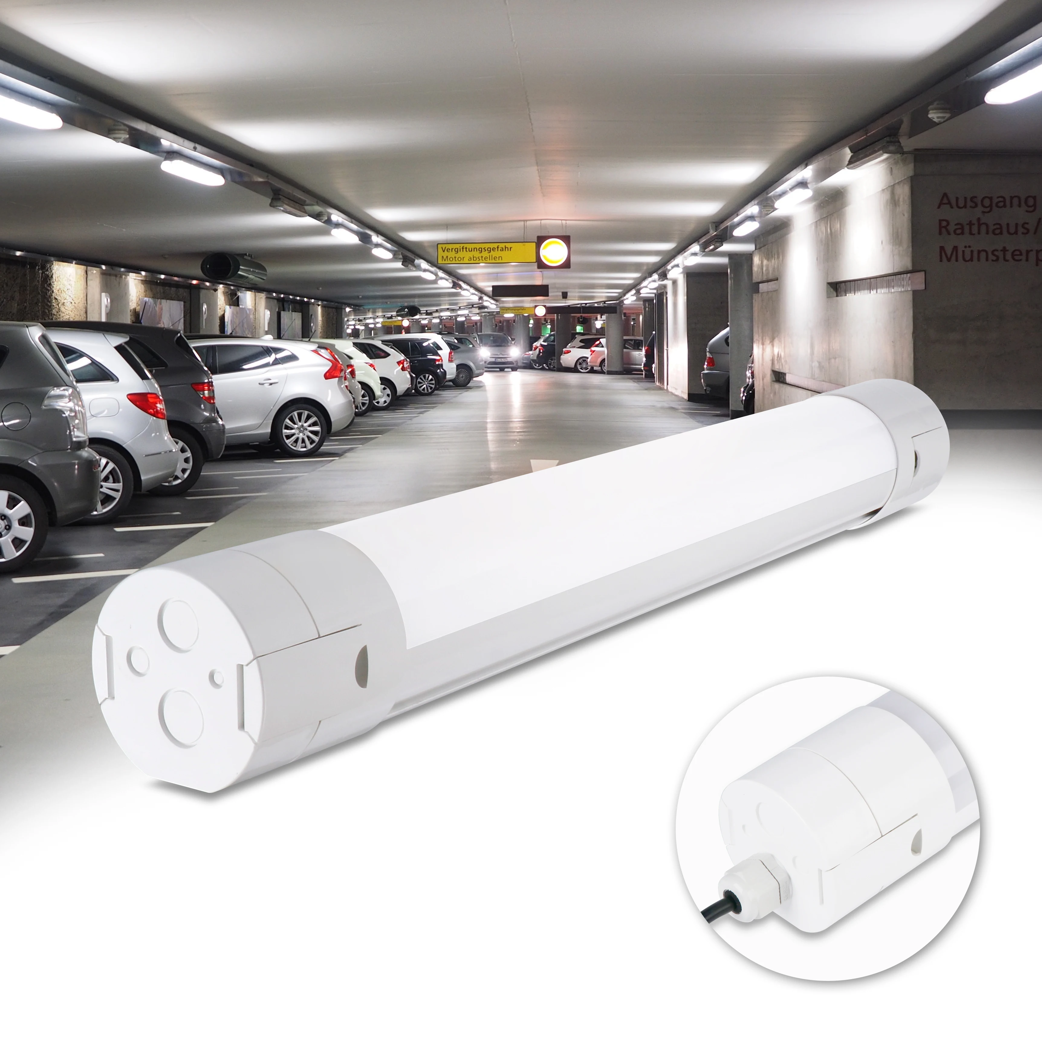 CCT Led Tri Proof Light Tube Linear Lamp Custom High Power 60w 75w 80w High Lumen 110lm/w 120lm/w 130lm/w 140lm/w 150lm/w
CCT Led Tri Proof Light Tube Linear Lamp Custom High Power 60w 75w 80w High Lumen 110lm/w 120lm/w 130lm/w 140lm/w 150lm/w