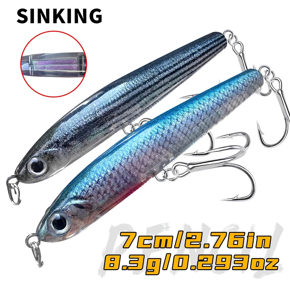 Медленно тонущий гольян 70 мм/8,3 г — реалистичная приманка с 3D глазами для форели/баса, сверхчувствительная подвесная приманка с реалистичным качающимся действием
Медленно тонущий гольян 70 мм/8,3 г — реалистичная приманка с 3D глазами для форели/баса, сверхчувствительная подвесная приманка с реалистичным качающимся действием