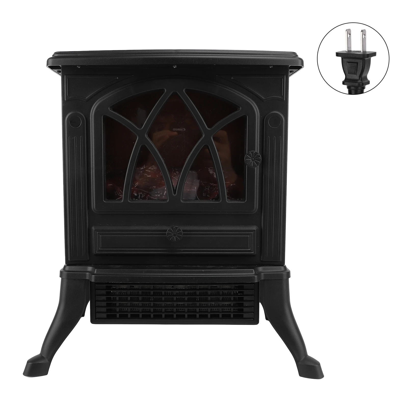 Электрический каминный обогреватель с 3D эффектом пламени с реалистичными танцевальными бревнами, быстрый керамический нагрев 1500 Вт для внутреннего домашнего офиса, тепла
Электрический каминный обогреватель с 3D эффектом пламени с реалистичными танцевальными бревнами, быстрый керамический нагрев 1500 Вт для внутреннего домашнего офиса, тепла