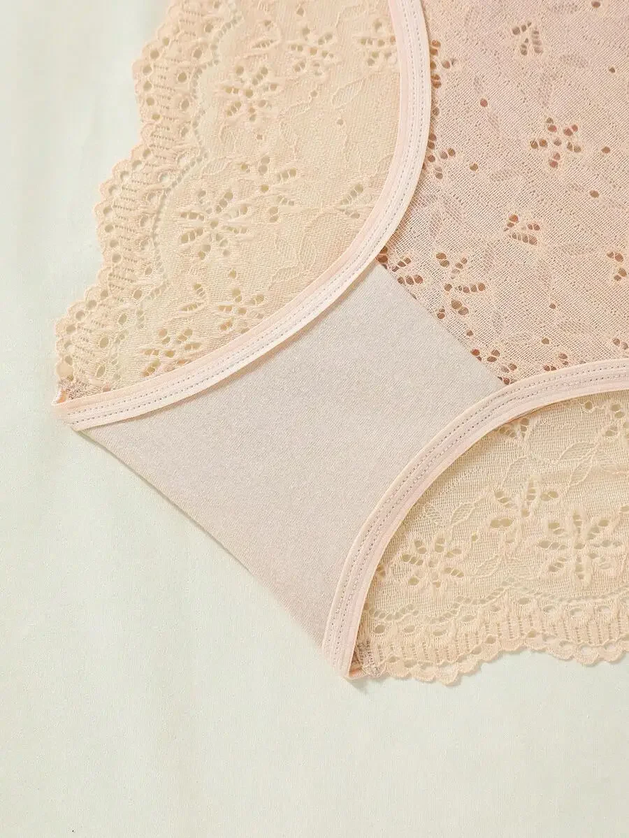 5 Pcs Comfortable Lace Patchwork Womens Panties
5 Pcs Comfortable Lace Patchwork Womens Panties