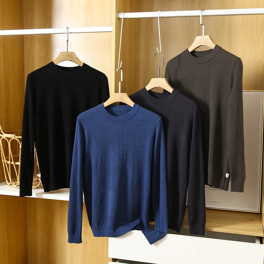 Pine Knitted Elastic Sweater Men's Color Faion Urban Sle Long Sve round Ne Pullover Autumn New Arrival
Pine Knitted Elastic Sweater Men's Color Faion Urban Sle Long Sve round Ne Pullover Autumn New Arrival