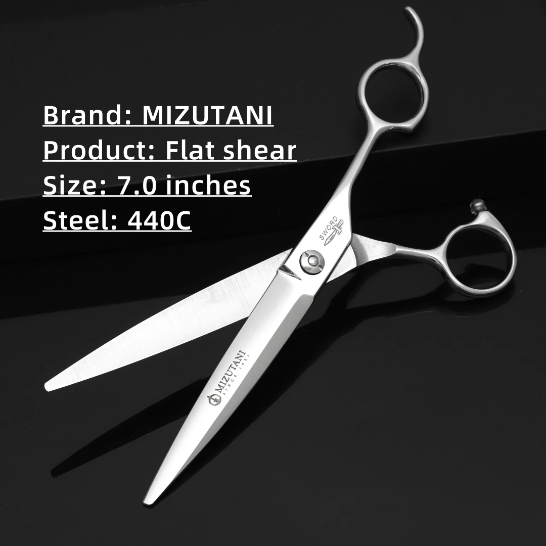 Top-level hairdressing scissors, 7.0 inch barber shears,Made by CNC and VG10 Cobalt steel,Sharp and durable
Top-level hairdressing scissors, 7.0 inch barber shears,Made by CNC and VG10 Cobalt steel,Sharp and durable