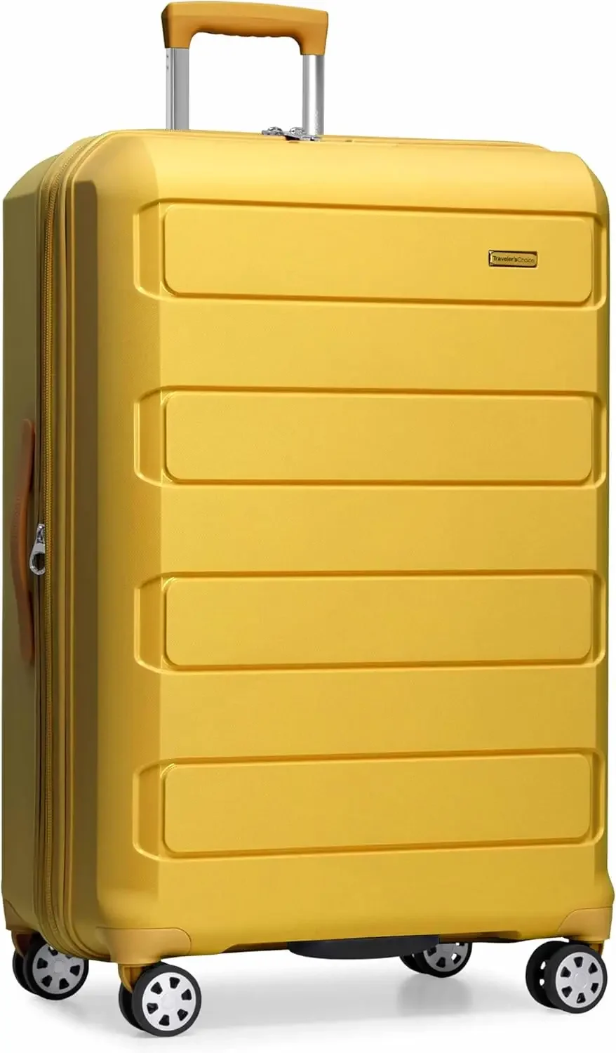 Traveler's Choice Pagosa Indestructible Hardshell Expandable Spinner Luggage, Yellow, 30-Inch Large
Traveler's Choice Pagosa Indestructible Hardshell Expandable Spinner Luggage, Yellow, 30-Inch Large