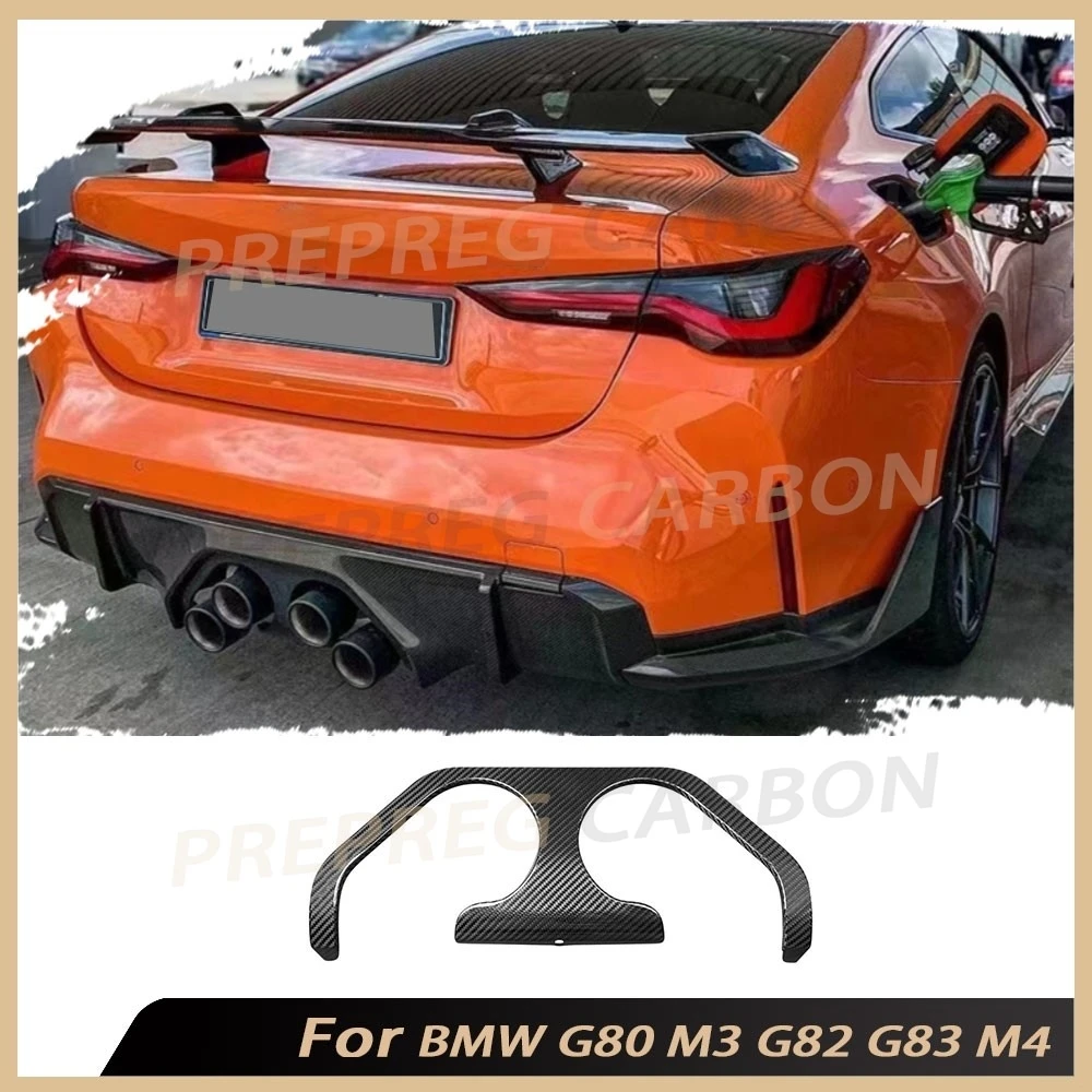 For BMW G80 M3 G82 G83 M4 2021+ Dry Carbon Rear Bumper Lip Diffuser Exhaust Trim Cover Guard Car Styling Accessories
For BMW G80 M3 G82 G83 M4 2021+ Dry Carbon Rear Bumper Lip Diffuser Exhaust Trim Cover Guard Car Styling Accessories
