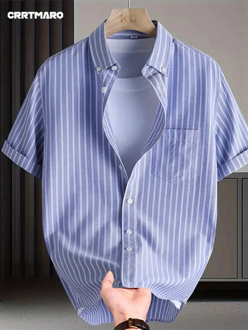 Men's Casual Short Sleeve Shirt Striped Print Men's Daily Summer Fashion Business Casualcommuting Wear Oversized Top Size S-5xl
Men's Casual Short Sleeve Shirt Striped Print Men's Daily Summer Fashion Business Casualcommuting Wear Oversized Top Size S-5xl