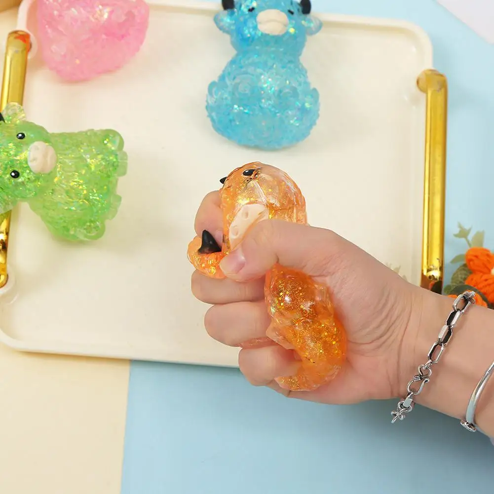 Glitter Highland Cow Toy, Cute Fidget Stress Relief Toy, Soft Animal Toy Anti-Anxiety Sensory Toy for ADHD J0O8
Glitter Highland Cow Toy, Cute Fidget Stress Relief Toy, Soft Animal Toy Anti-Anxiety Sensory Toy for ADHD J0O8