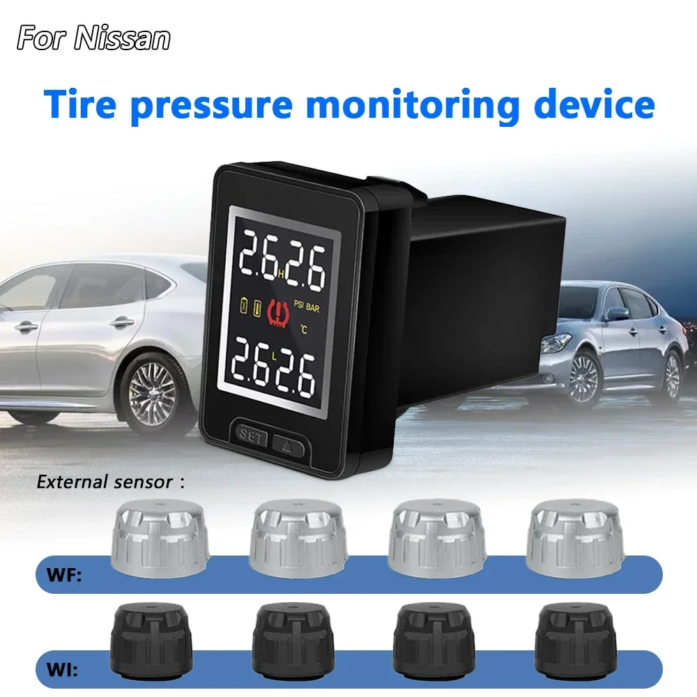 Автомобильный TPMS беспроводной 4 шт. внешний датчик системы контроля давления в шинах для Nissan TIIDA SYLPHY SUNNY I TEANA Qashqa X-Trail 
Автомобильный TPMS беспроводной 4 шт. внешний датчик системы контроля давления в шинах для Nissan TIIDA SYLPHY SUNNY I TEANA Qashqa X-Trail