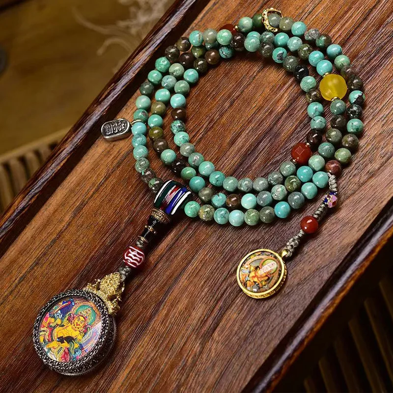 Beads Tophus Necklace Small Thangka Yellow God of Wealth Niche a Statue of Buddha Pendant Clavicle Chain Ethnic S
Beads Tophus Necklace Small Thangka Yellow God of Wealth Niche a Statue of Buddha Pendant Clavicle Chain Ethnic S