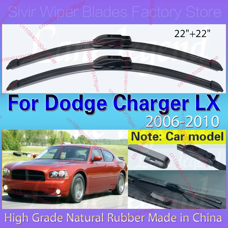 2pcs For Dodge Charger LX 2006 2007 2008 2009 2010 Car Front Wiper Blades Clean Window Rubber Windshield Windscreen Rain Brush
2pcs For Dodge Charger LX 2006 2007 2008 2009 2010 Car Front Wiper Blades Clean Window Rubber Windshield Windscreen Rain Brush
