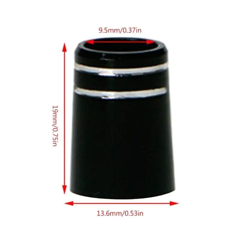 652F Golf Club Shafts Accessory 19x13.6x9.5mm Black Tip Size 0.370 Golf Ferrules Replacement Plastic Golf Sleeve Ferrules
652F Golf Club Shafts Accessory 19x13.6x9.5mm Black Tip Size 0.370 Golf Ferrules Replacement Plastic Golf Sleeve Ferrules