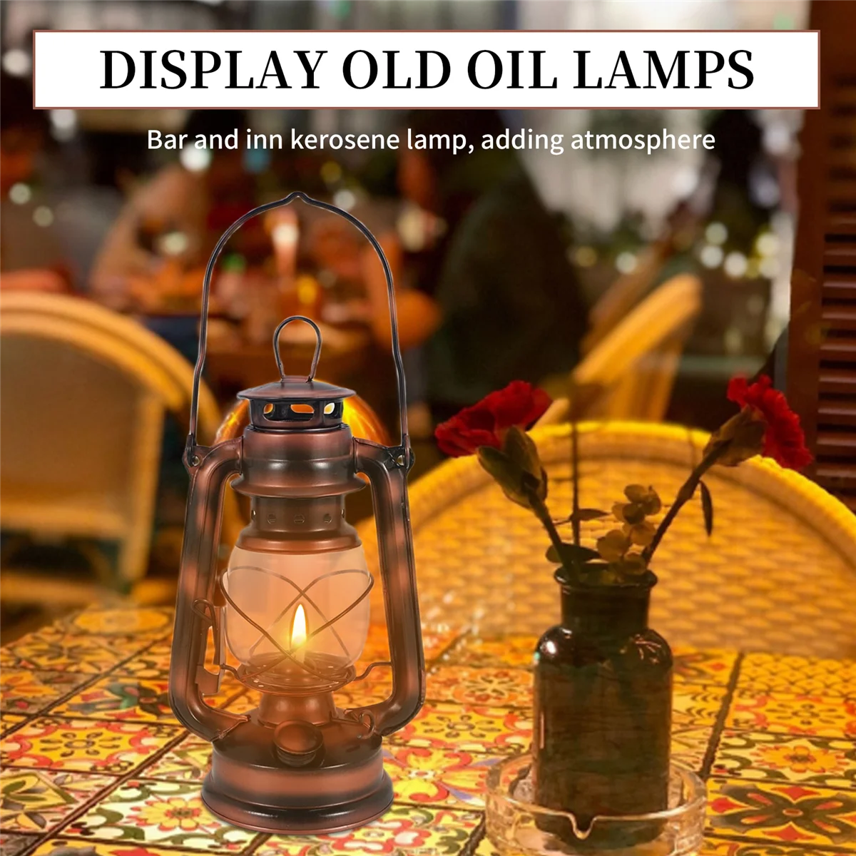 B43C 25Cm Iron Antique Bronze Oil Lanterns (Cover) Nostalgic Portable Outdoor Camping Lamp Leak Proof Seal Outdoor Camping Light
B43C 25Cm Iron Antique Bronze Oil Lanterns (Cover) Nostalgic Portable Outdoor Camping Lamp Leak Proof Seal Outdoor Camping Light